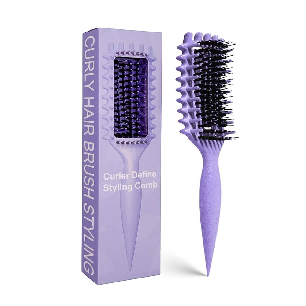 Curly Hair Brush Candybrush Curl Defining Brush for Detangling Shaping and Defining Curls for Wom... | Amazon (US)