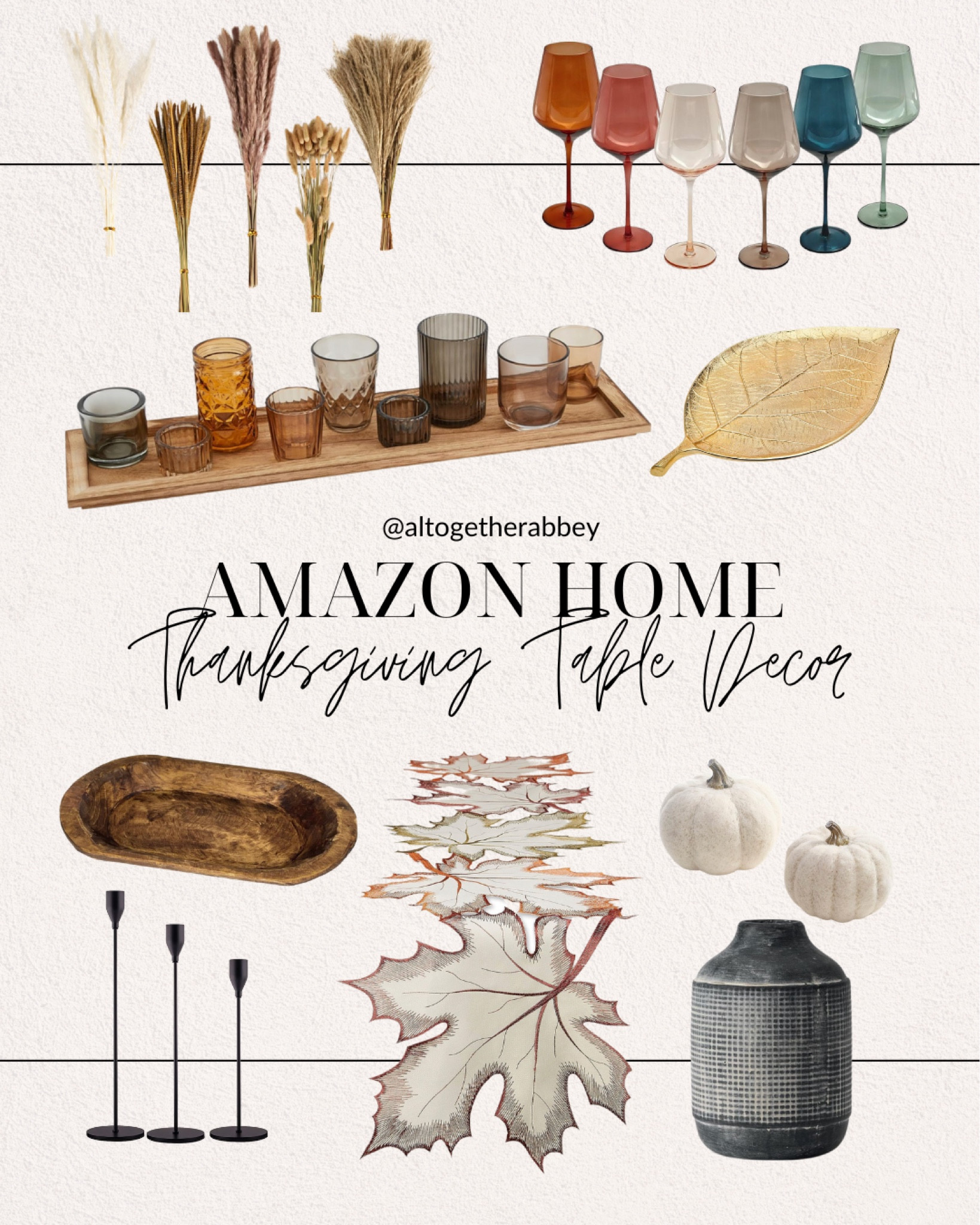 Amazon Fall Table Decor perfect for Thanksgiving Dinner! Thanksgiving Table decor | Amazon home finds | fall decor | thanksgiving dinner | hosting | Amazon finds  #amazonfinds #thanksgiving #ltkparties #ltkseasonal #ltkholidaysale

#LTKxPrime #LTKHoliday #LTKhome