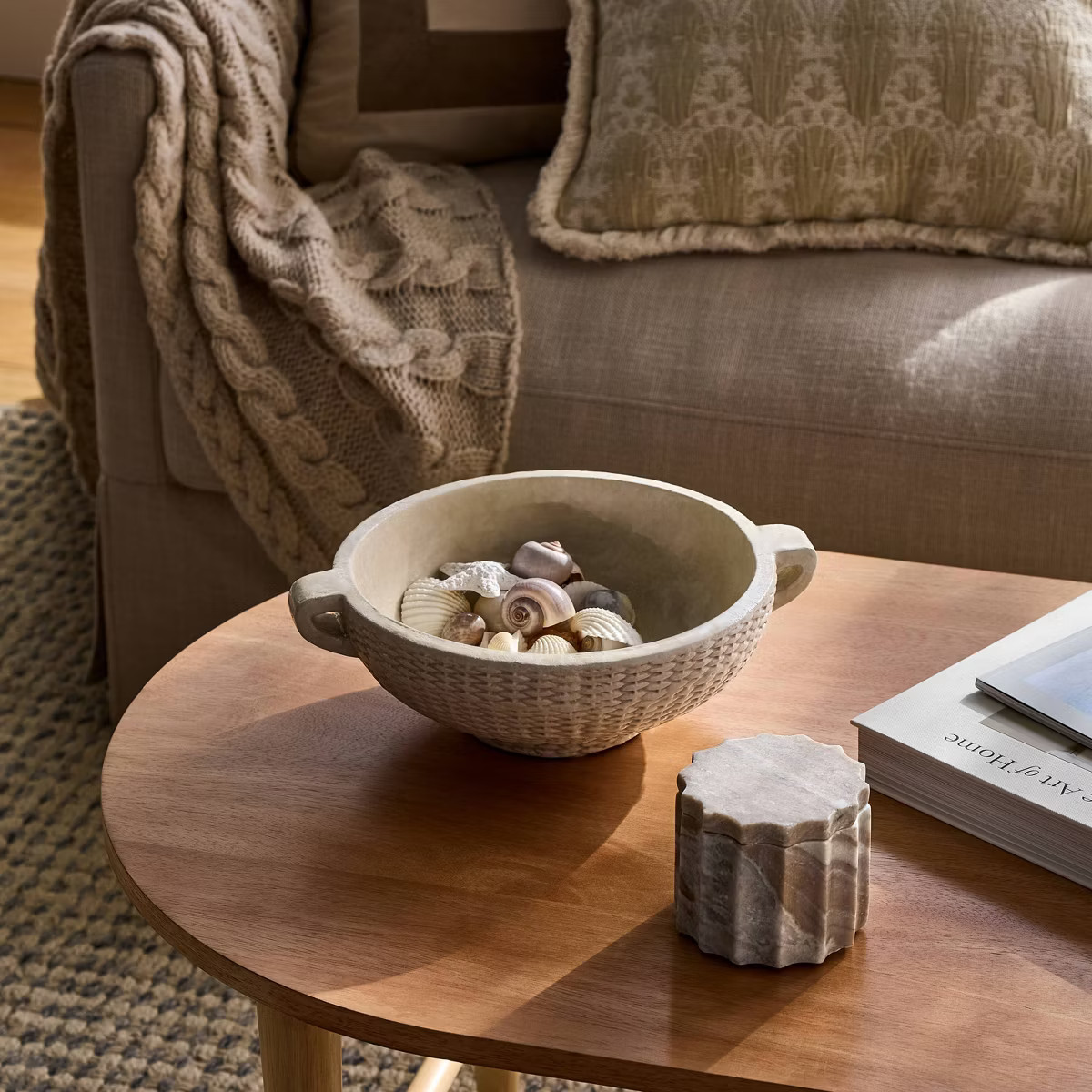 Woven Texture Ceramic Bowl Cream - Threshold™ designed with Studio McGee | Target