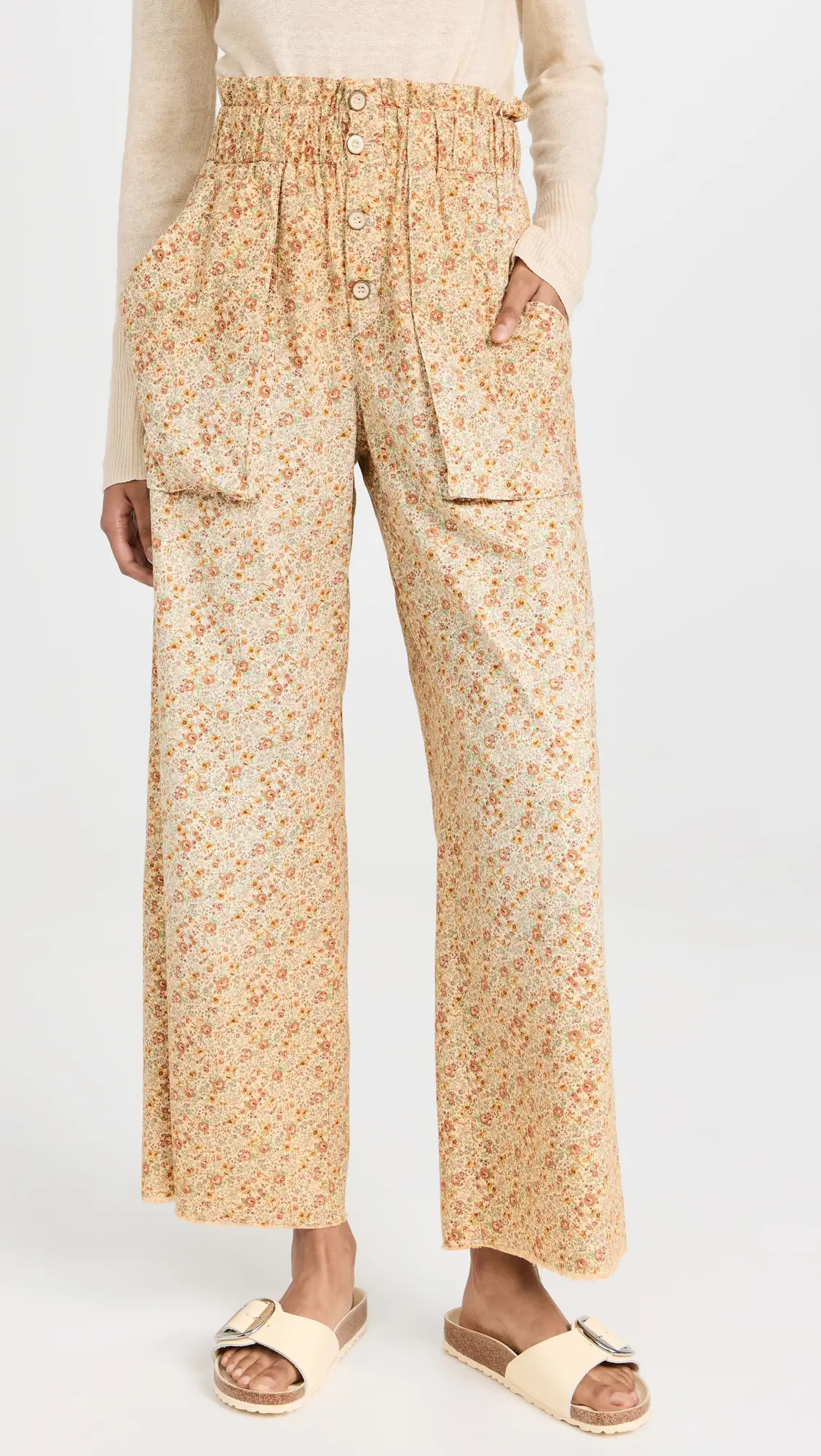 NSF Murphy High Rise Wide Leg Trousers | Shopbop | Shopbop