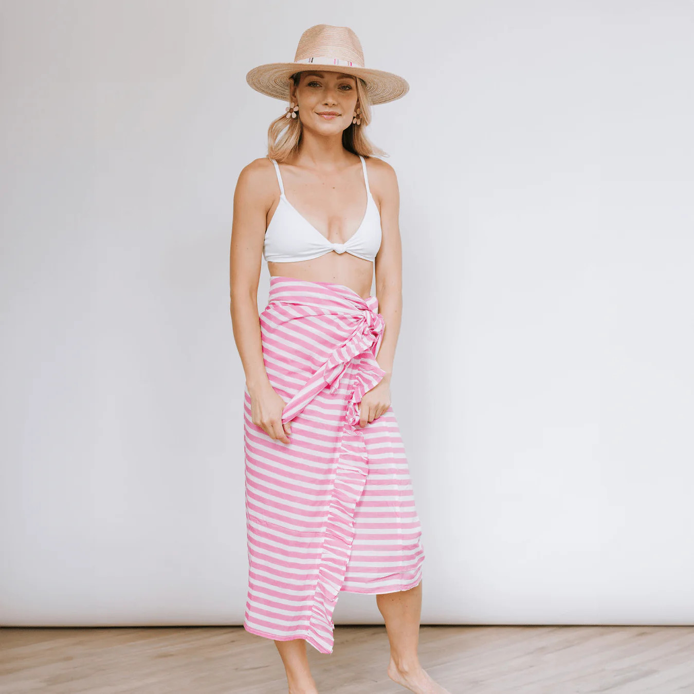 Duval Stripe Sandy Sarong | Sunshine Tienda
