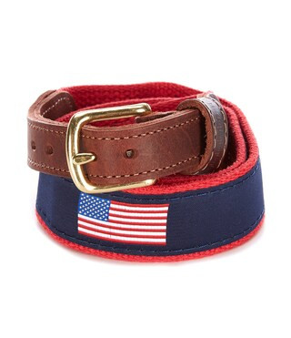 Class ClubBoys American Flag Twill Belt | Dillard's