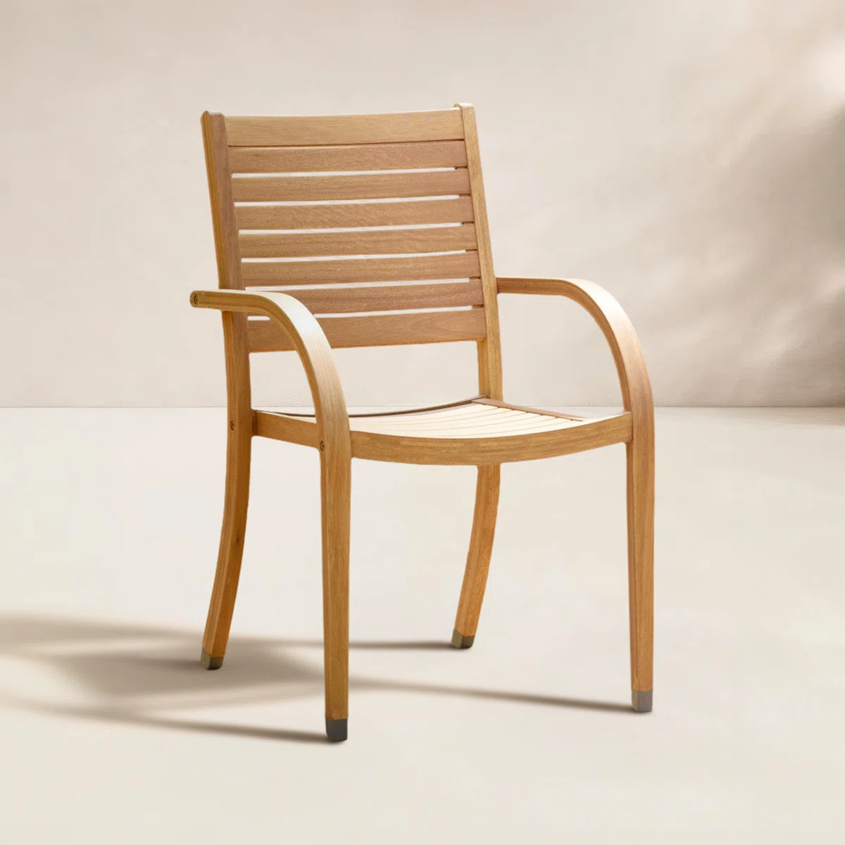 Alyisa Wood Patio Dining Chairs (Set of 4) | Wayfair North America