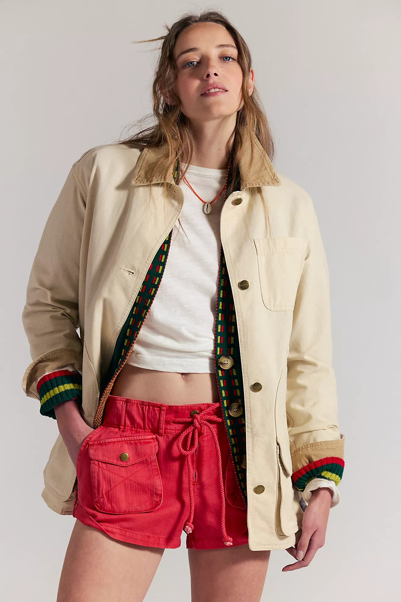 We The Free Waimea Slouchy Solid Shorts | Free People (Global - UK&FR Excluded)