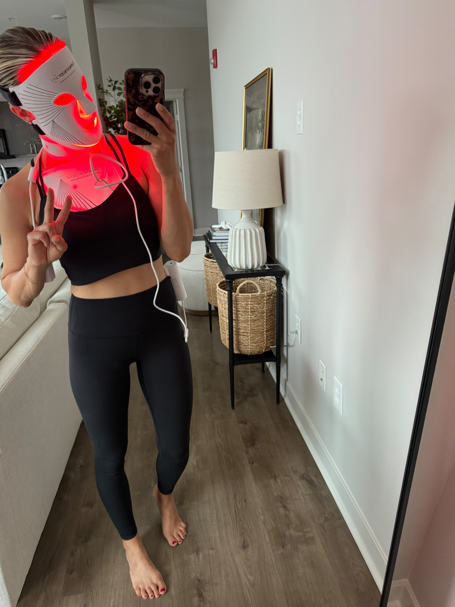 Wearing 4 leggings, 6 sports bra
(Mask Code: LINDSEY10)

#LTKBeauty #LTKOver40 #LTKActive