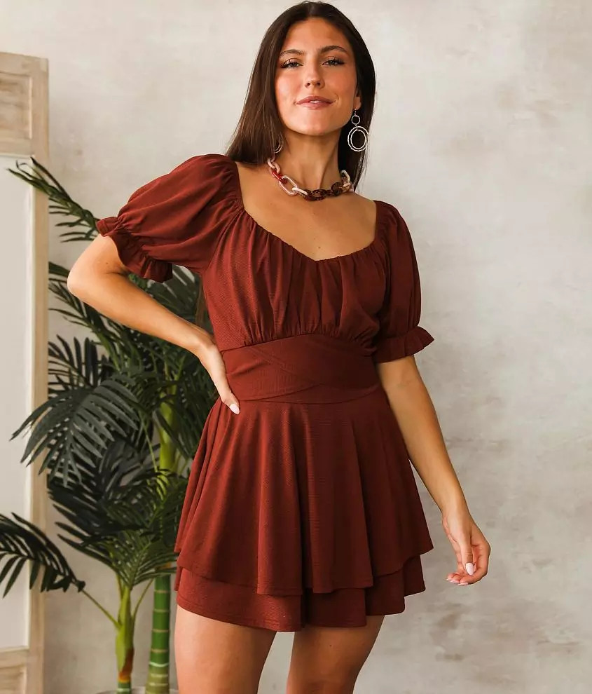 Ruffle Romper | Buckle