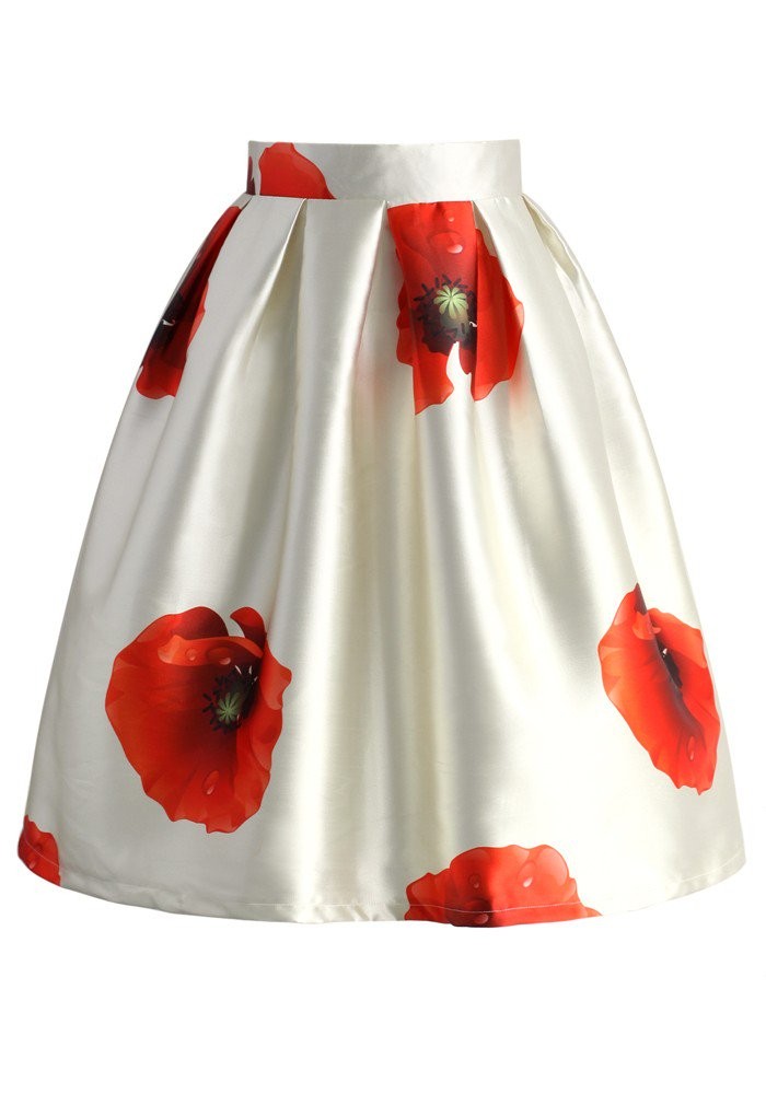 Dreaming of Hana A-line Skirt | Chicwish