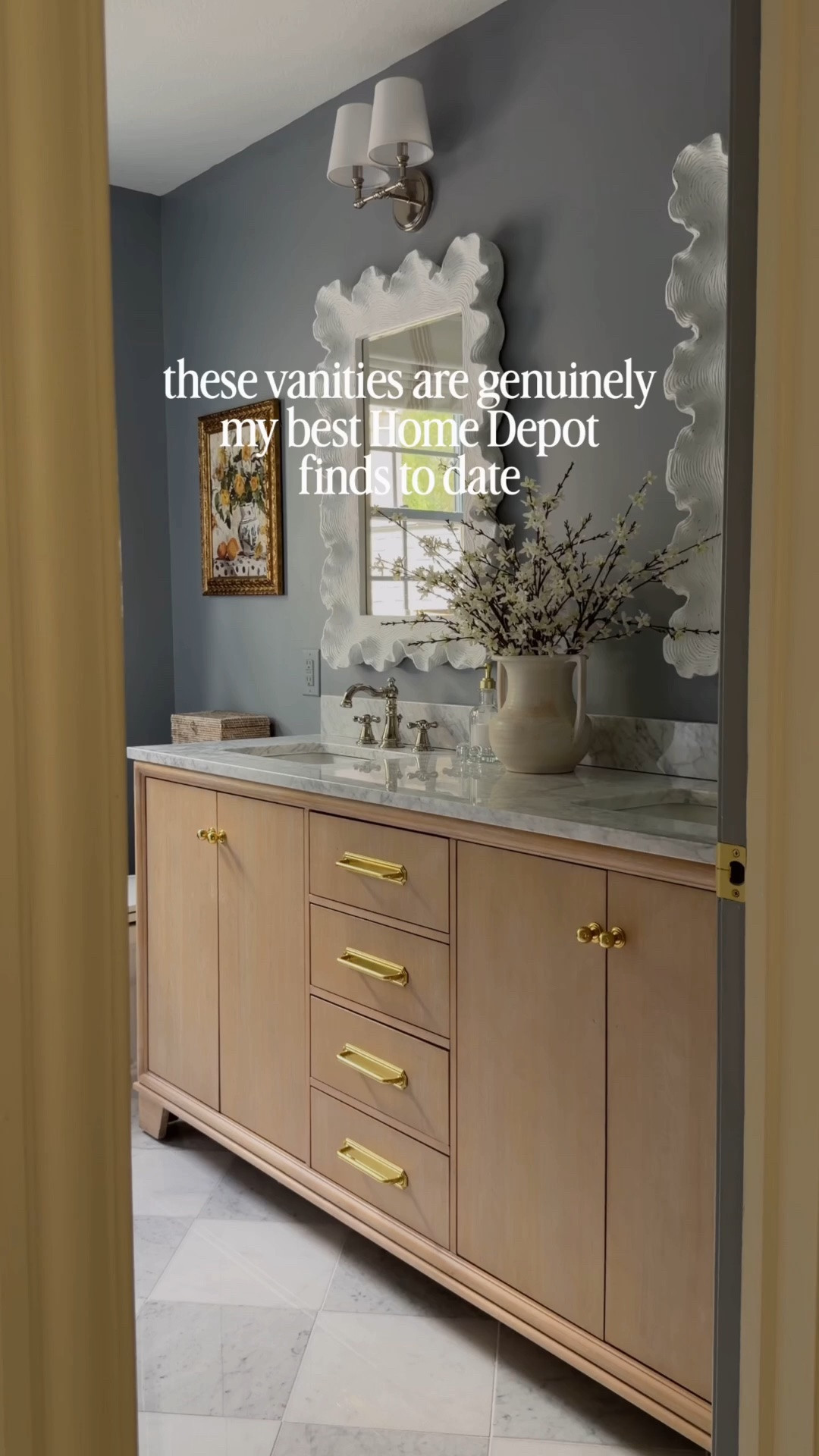 Right now you can save 40-65% off on these two vanities! I have never seen them discounted this much before! They come in a lot of different sizes and finish options, too. I’ve been very happy with the quality over the years. The vanity in my primary bathroom I have purchased four times since 2017, and had it in all three of my bathrooms in my previous home!

#LTKHome #LTKSaleAlert #LTKselfcare