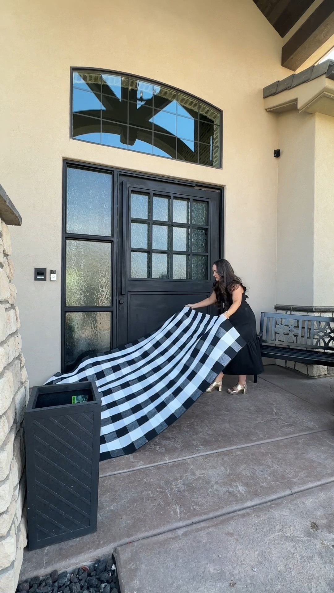 My favorite rug for fall. I put this out every year and it looks great with pumpkins!

#LTKVideo #LTKHome