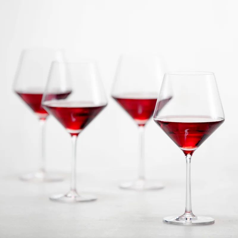 Pure 23 oz. Crystal Red Wine Glass | Wayfair North America