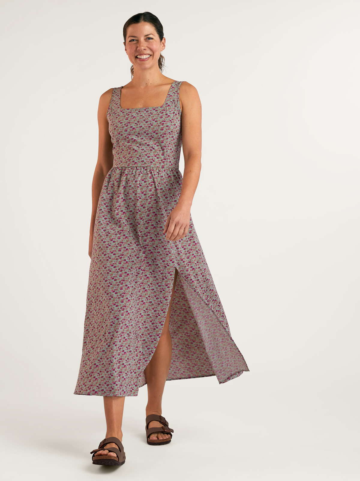 Crusher Column Midi Dress | Title Nine