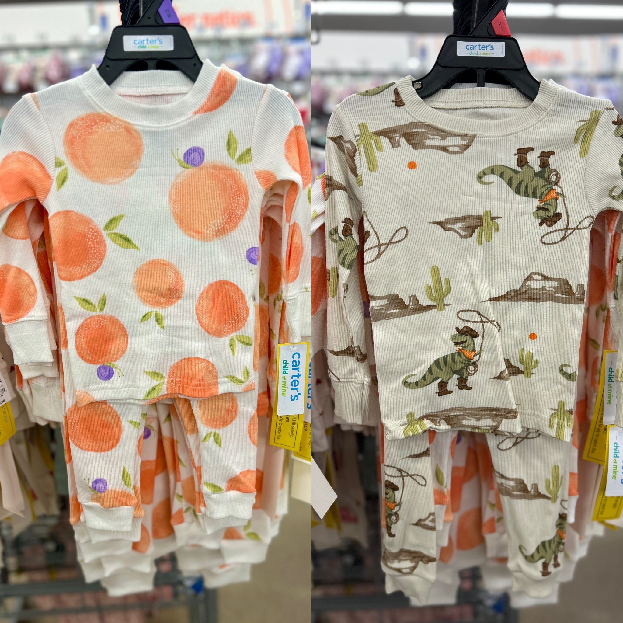 Carters has the cutest pajamas and they are such an amazing price! Link below. #ad 