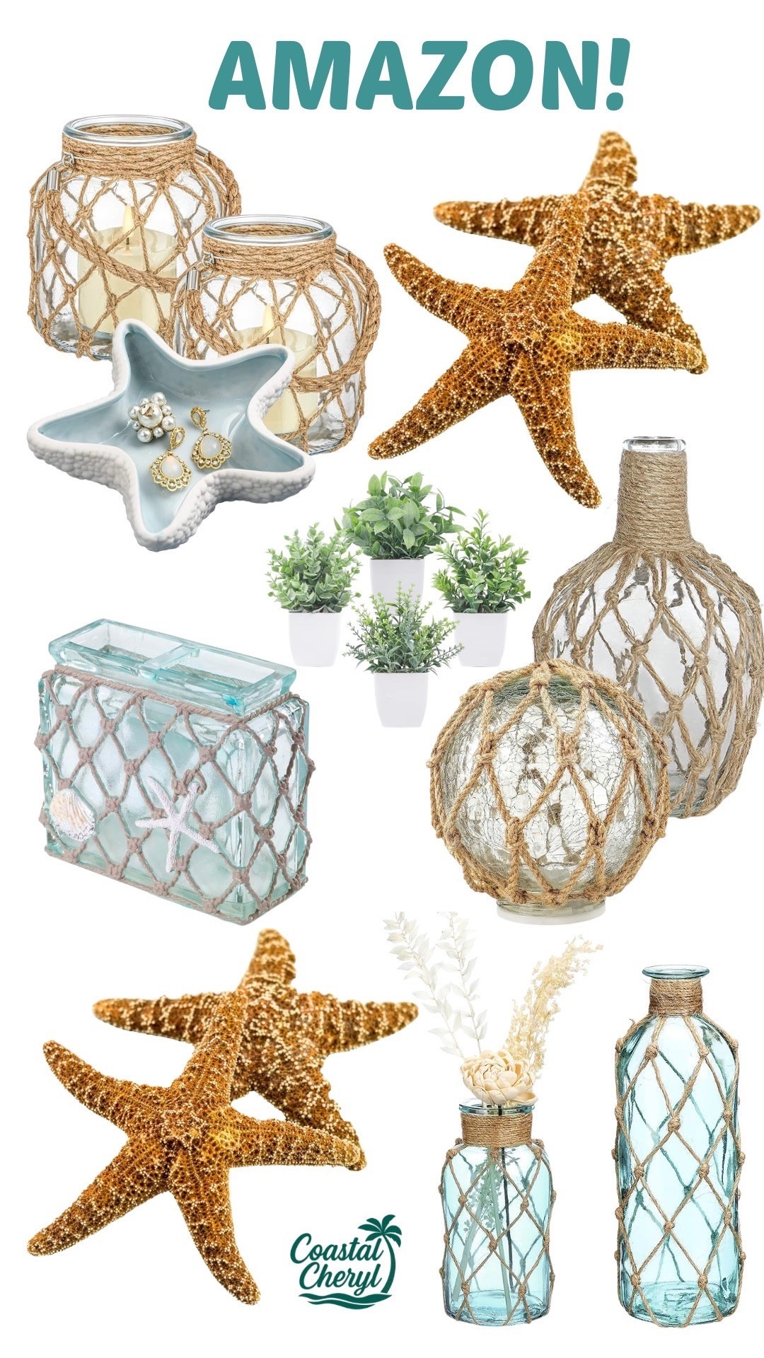 Add some coastal vibes to your home with these lovely decorations! #amazon #coastaldecor #beachdecor

#LTKHome #LTKmomlife #LTKSaleAlert