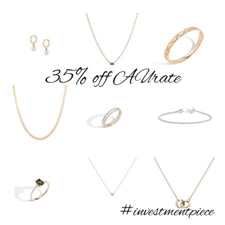 Indulge (for you or them!) with 35% off everything @aurate From fine diamonds to good necklaces under $150! This is what I’m shopping #investmentpiece 

#LTKGiftGuide #LTKCyberWeek #LTKstyletip