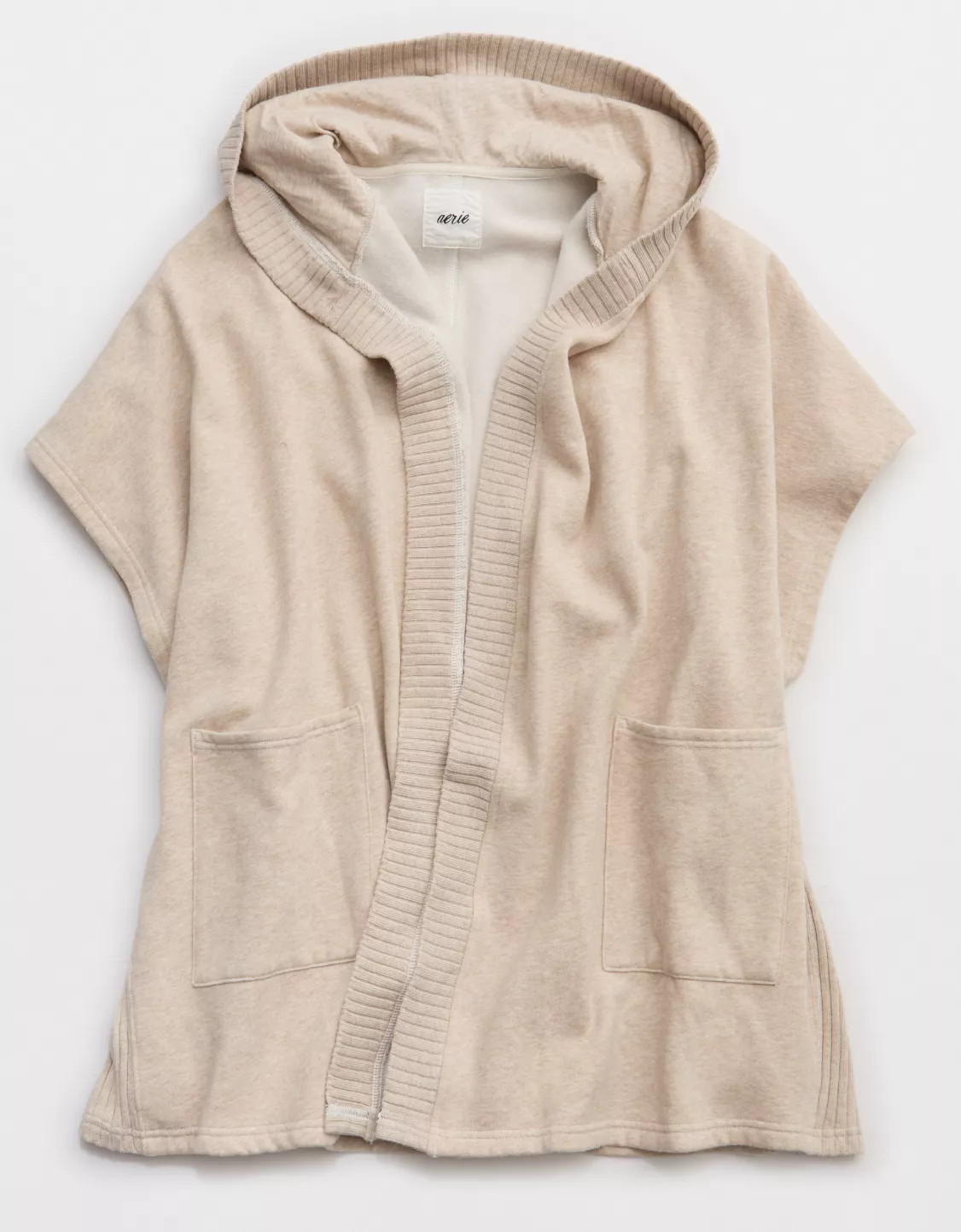Aerie Hooded Fleece Cape | Aerie
