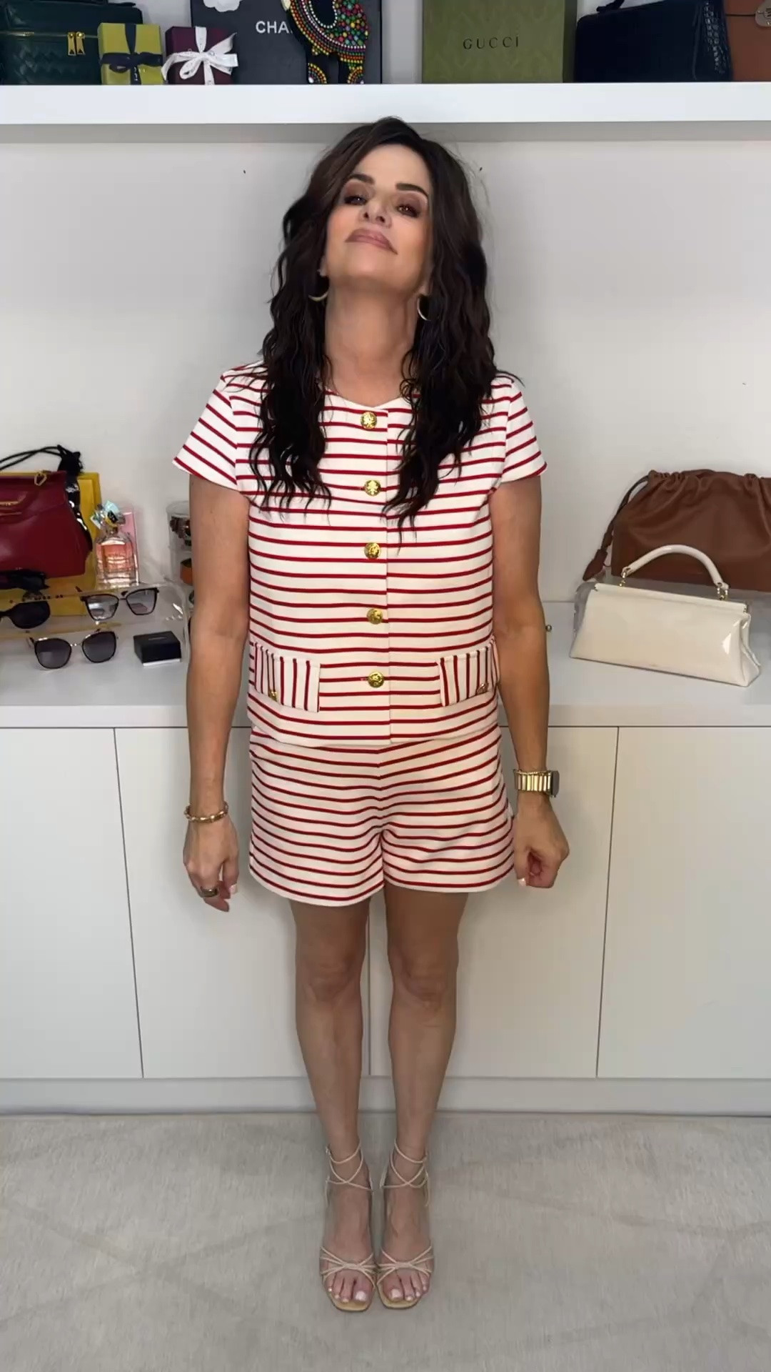 Really nice set sold separately. Short XS , top XS, this is a very versatile outfit . #shortset #versatileoutfit

#LTKootd #LTKPetite #LTKOver40