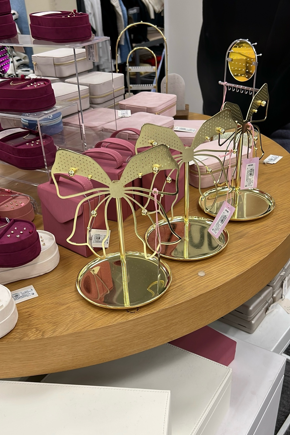 Bow jewelry organizer from Target! 

#target #targetfinds #jewelry #earrings #giftguide #giftidea #necklace 

#LTKStyleTip #LTKGiftGuide #LTKSaleAlert