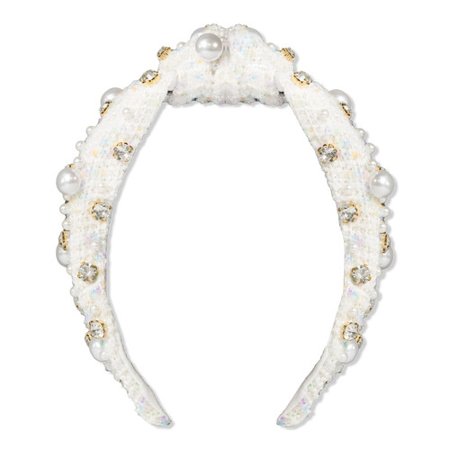 Plaid & Pearl Headband | Ulta