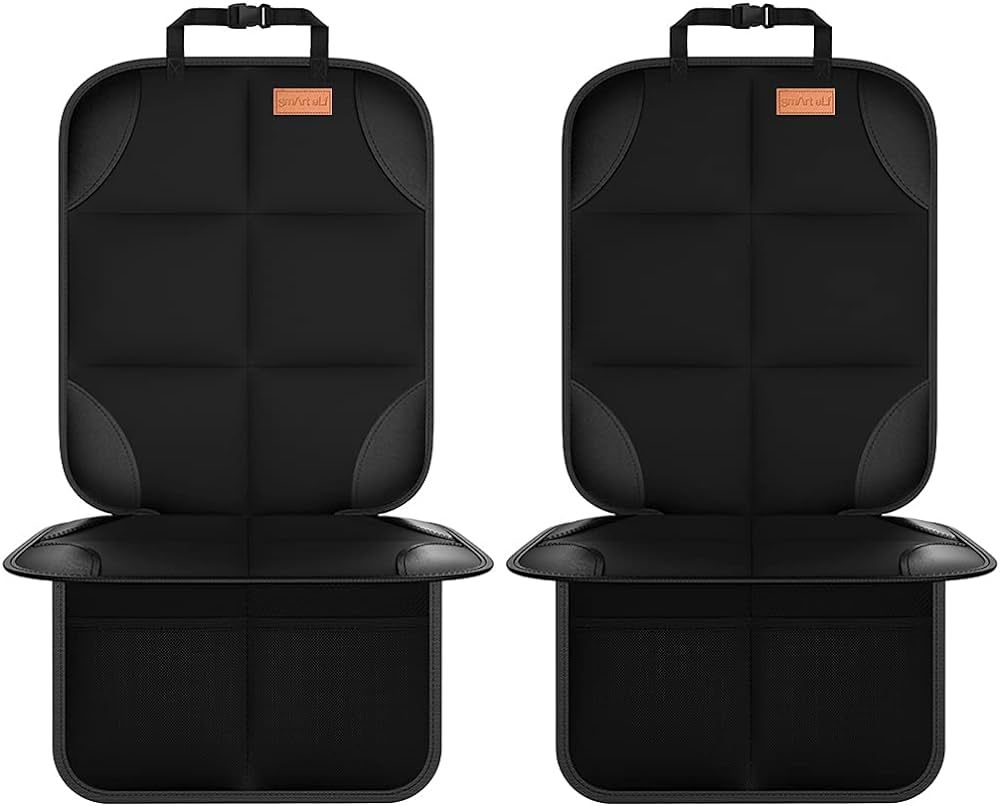 SMART ELF Car Seat Protector, 2Pack Seat Protector Protect Child Seats with Thickest Padding and ... | Amazon (US)