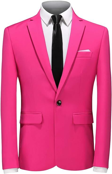 Mens Blazer Slim Fit Sport Coats 22 Colors for Daily Business and Party | Amazon (US)