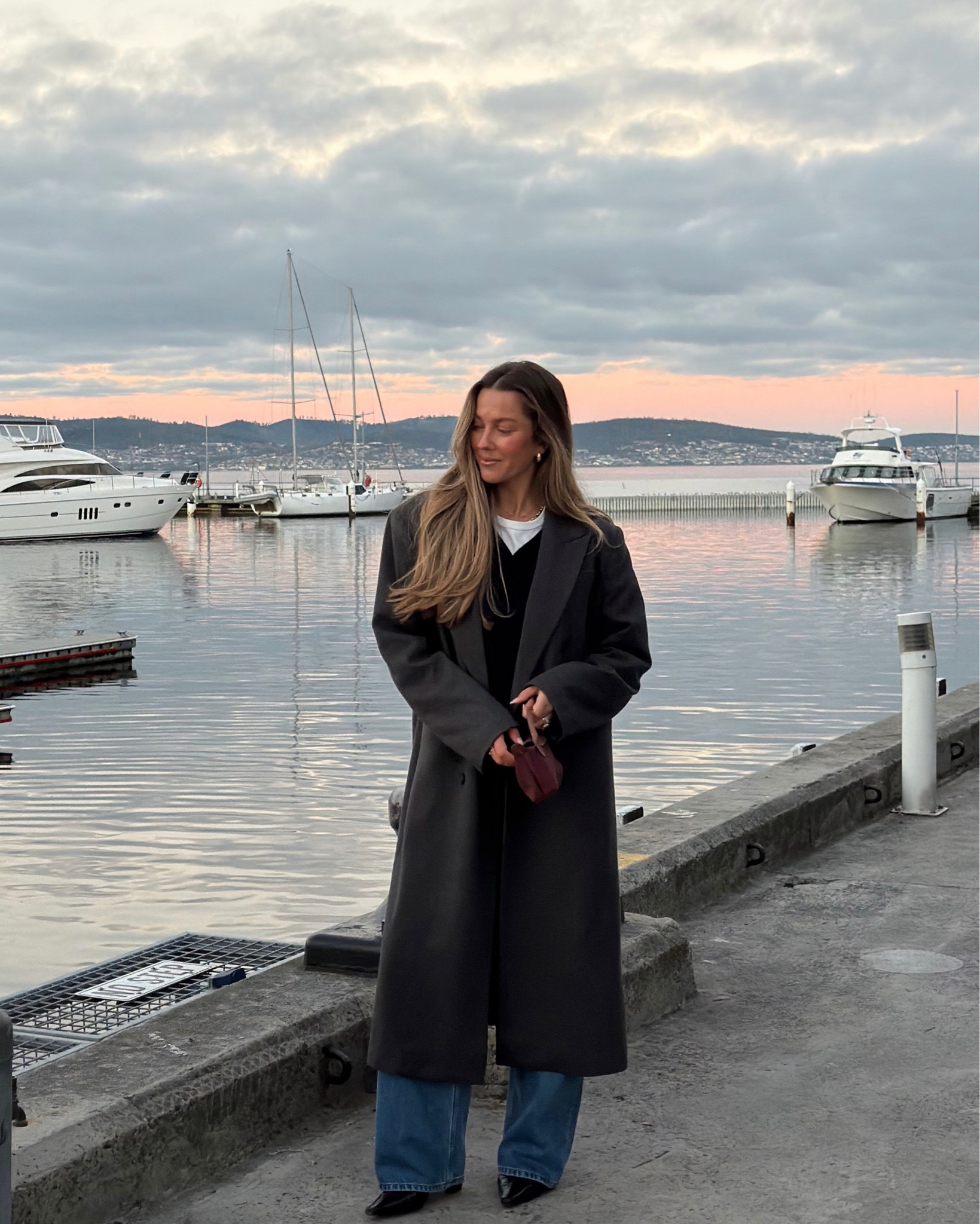 it was cold in Melbs, so thought might as well be cold in Tassie!