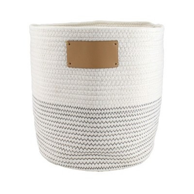 Rope Dog Toy Basket with Blank Label- Personalize It! (Large) | Target