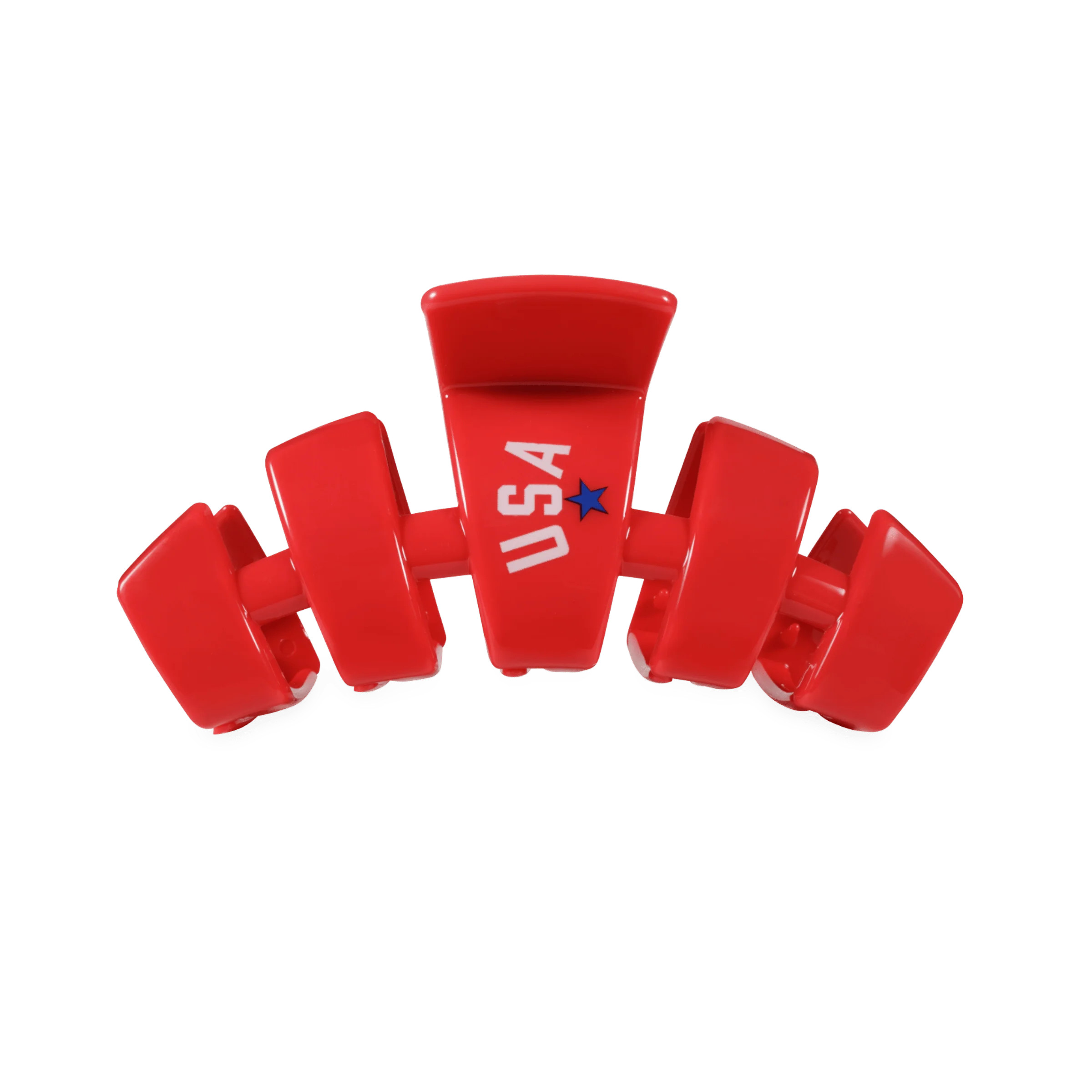 USA Classic Red Medium Claw Clip | TELETIES