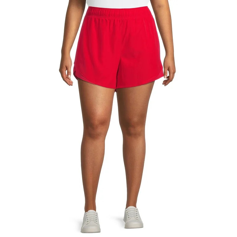 Athletic Works Women's Plus Size Running Shorts | Walmart (US)