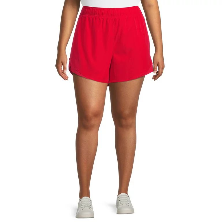 Athletic Works Women's Plus Size Running Shorts | Walmart (US)
