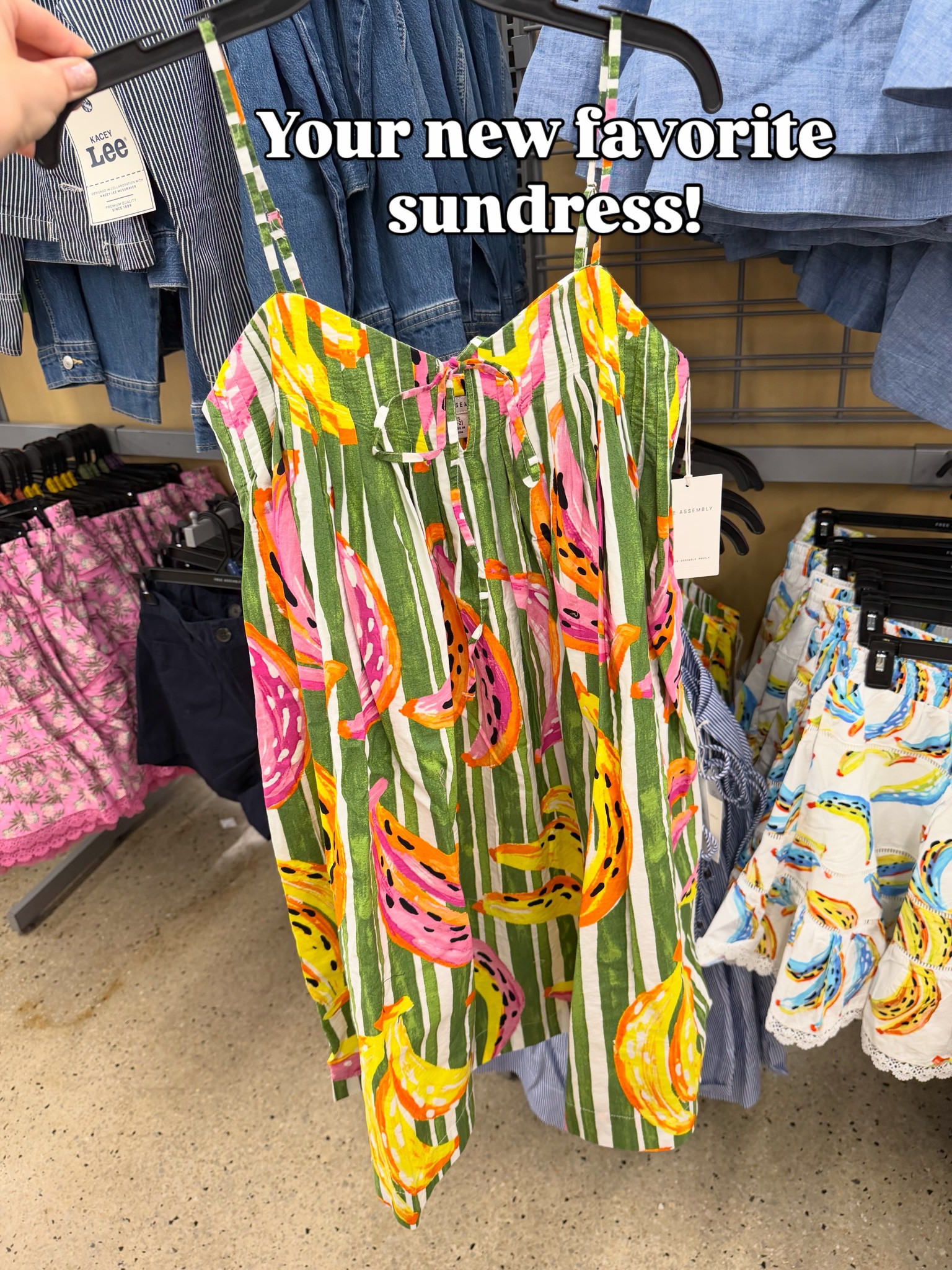 Gorgeous new sundress no one will ever guess it’s Walmart! #walmartfashion