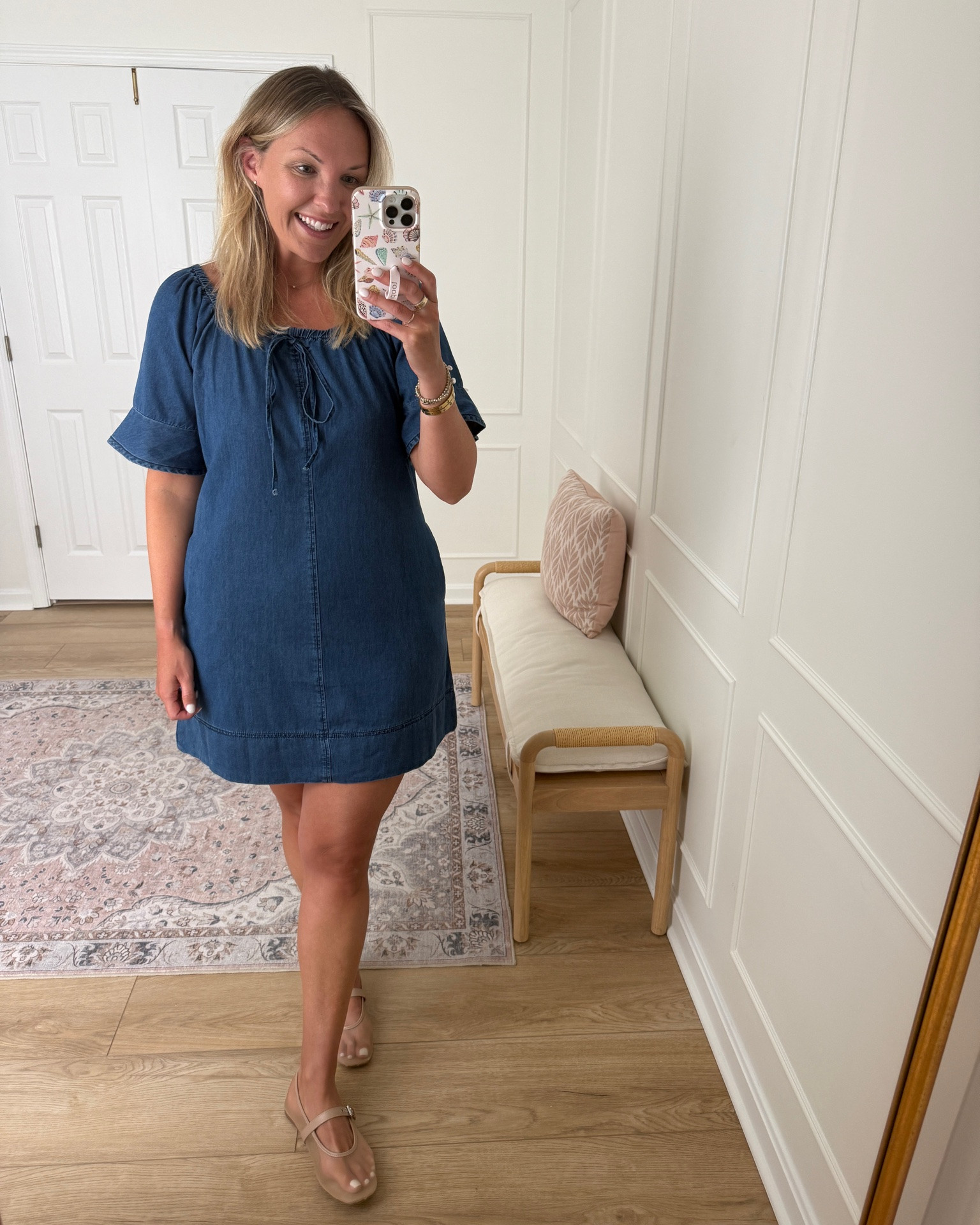 Such a cute teacher dress! Workwear - in a med

#LTKSeasonal #LTKMidsize #LTKWorkwear