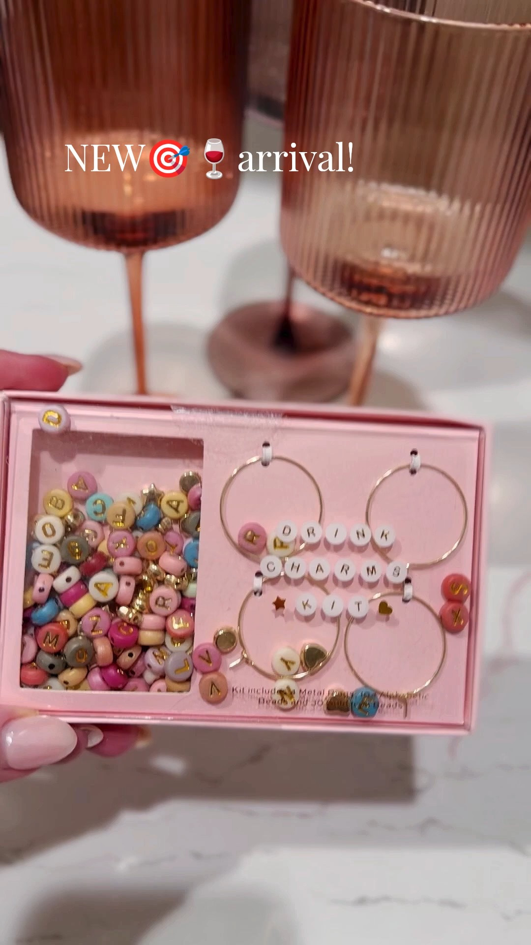 Seriously the cutest DIY wine charm set!!🍷🎯

#LTKfoodie #LTKdayinmylife #LTKSaleAlert