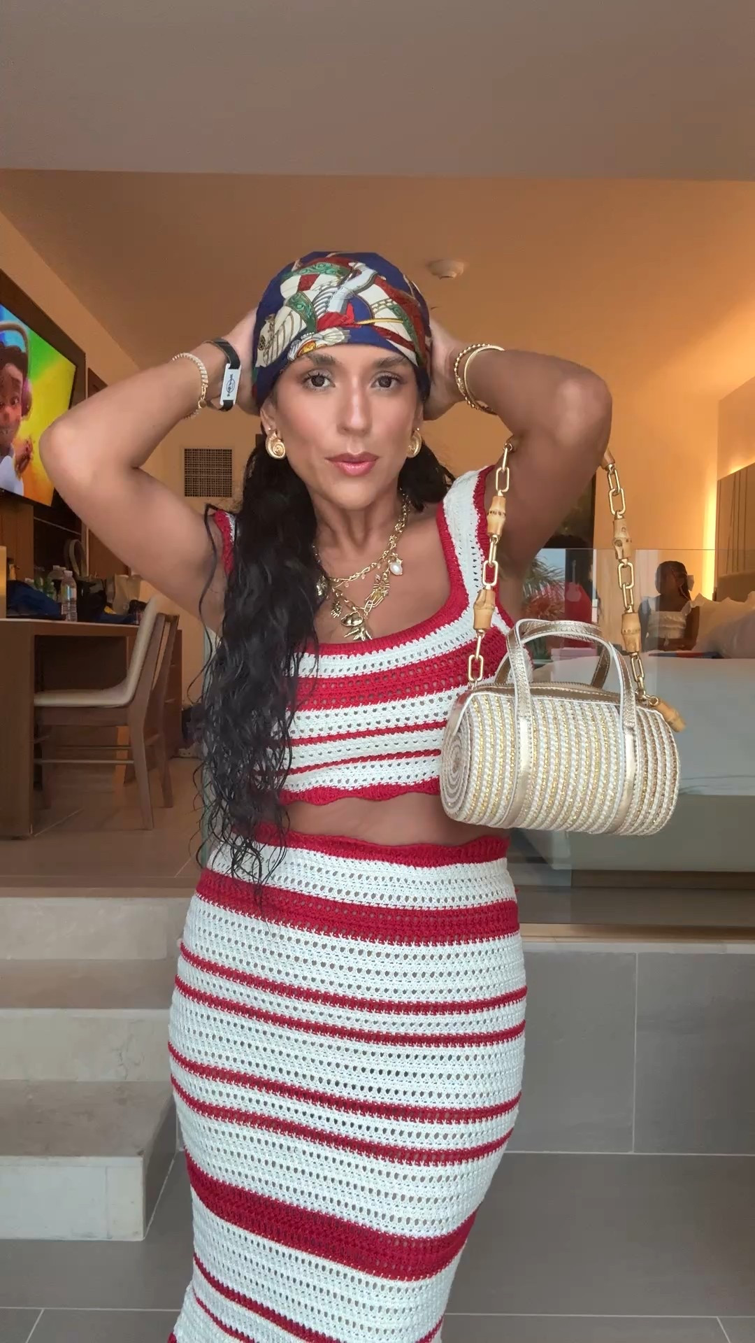 🍉Vacation vibes activated🍉
#macys #macysstylecrew #jluxlabel #kendrascott #hermes #ericajavits #target #targetstyle

#LTKSummerEdit #LTKSeasonal #LTKTravel