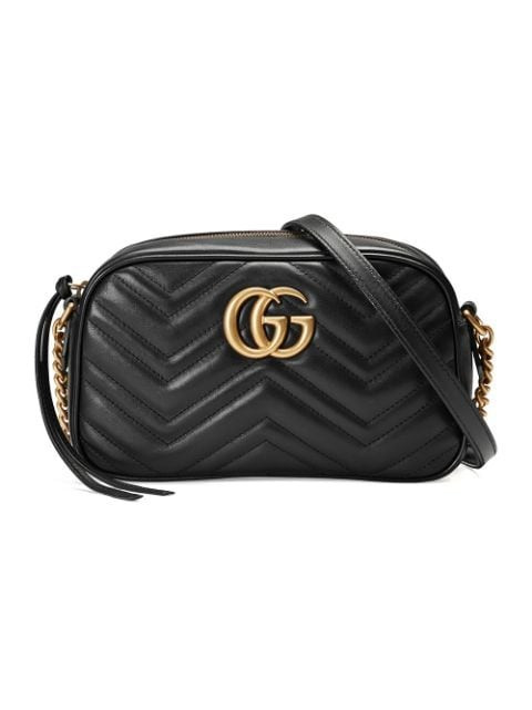 Gucci GG Marmont Small Matelassé Shoulder Bag - Farfetch | Farfetch Global