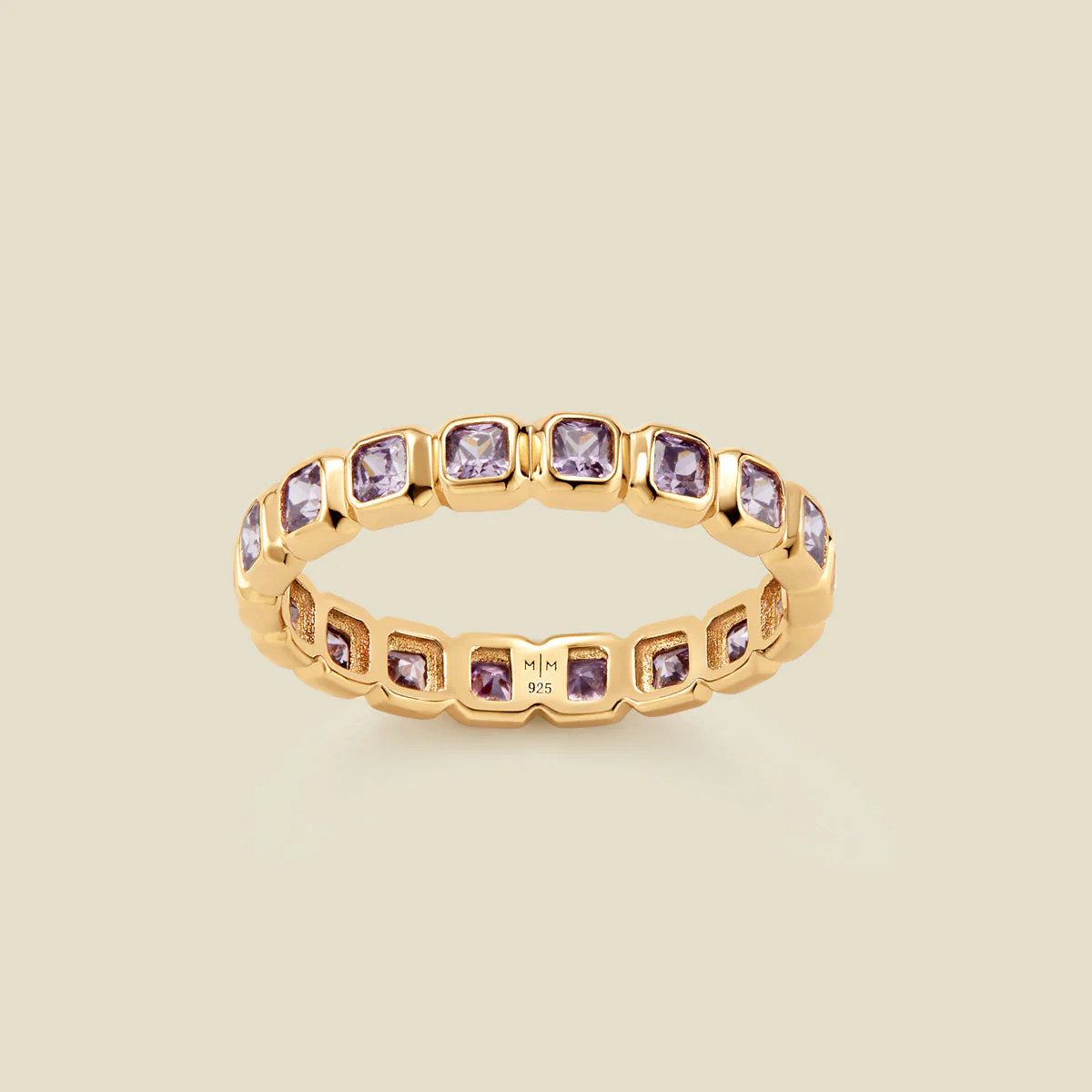 June Birthstone Eternity Ring | Made By Mary | Made by Mary (US)