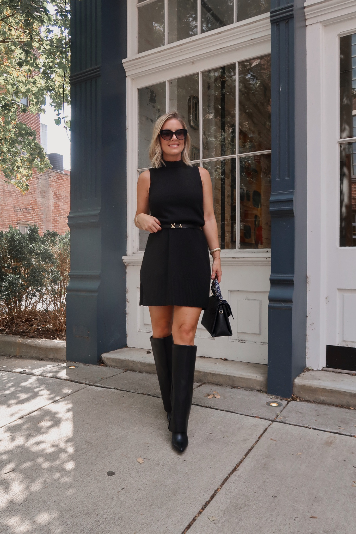 Love how many ways you can style this $28 sweater dress from @walamrtfashion 🖤 
Wearing the XS

#walmartpartner #walmartfashion 

#LTKStyleTip #LTKShoeCrush #LTKFindsUnder50