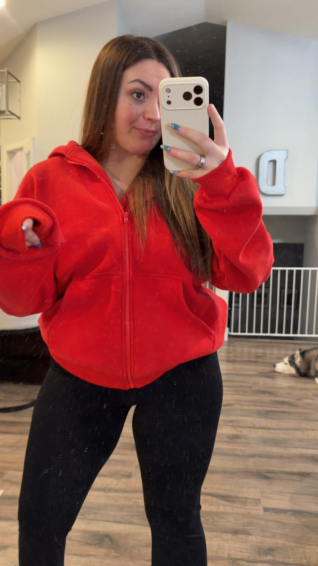 I love this zip up from Comfrt, because it helps with my anxiety, being heavier!

#LTKootd #LTKgrwm #LTKmomlife