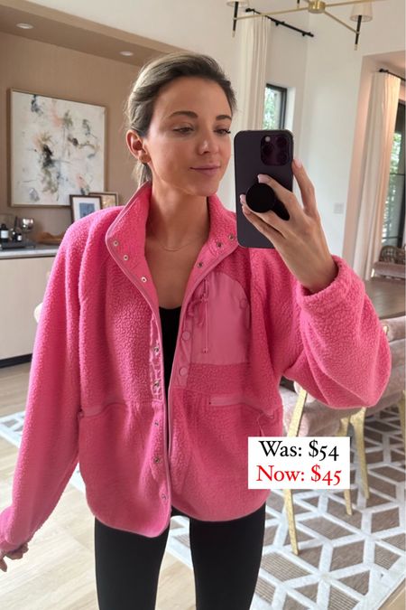 Amazon fleece jacket on sale for under $50! Comes in 17 colors 🌸

#LTKsalealert #LTKunder50 #LTKSeasonal
