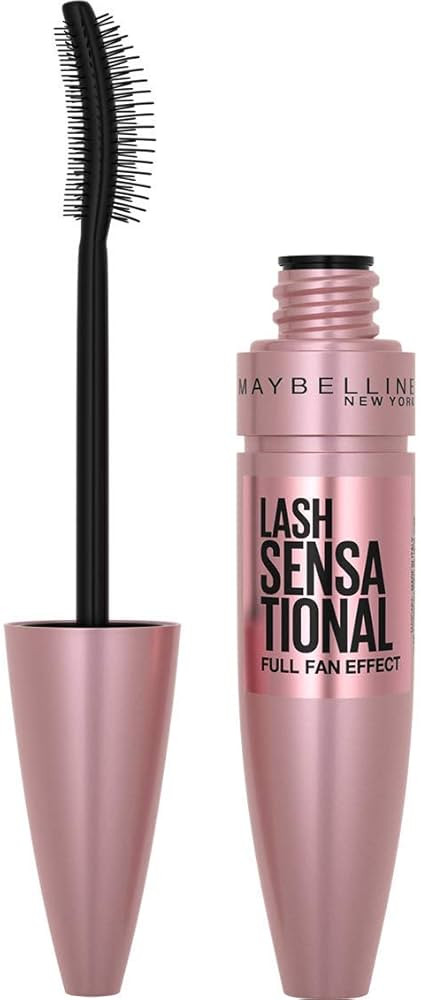 Maybelline Mascara, Lash Sensational Volumizing & Thickening, Eyelash Lengthening, Flake Free For... | Amazon (UK)