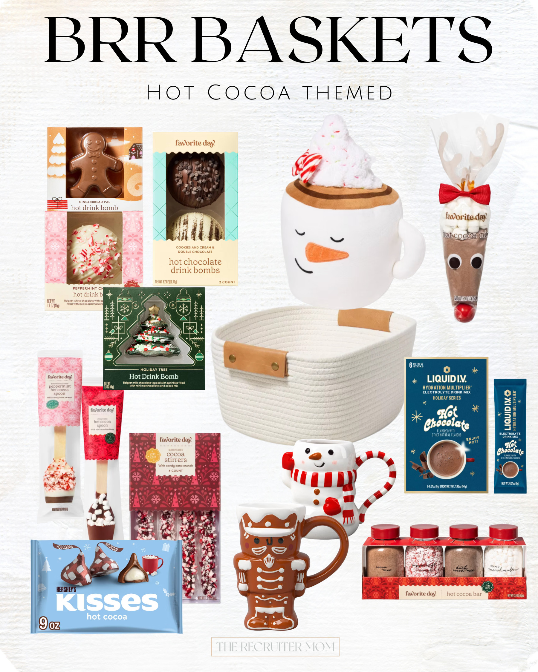 Brr basket with some sweet treats great for friend’s neighbors and teacher 
 

#LTKGiftGuide #LTKHoliday