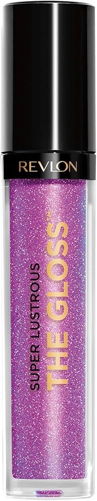 Lip Gloss by Revlon, Super Lustrous The Gloss, Non-Sticky, High Shine Finish, 230 Sugar Violet | Amazon (US)