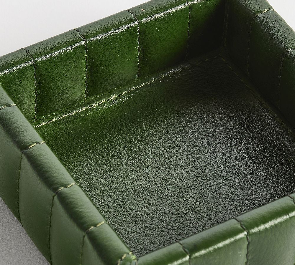 Elliot Faux Leather Office Accessories | Pottery Barn (US)