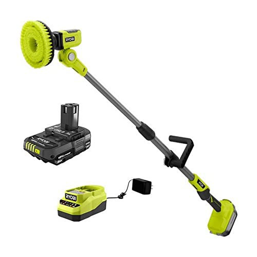 RYOBI Cordless ONE+ TELESCOPING Power Scrubber KIT | Amazon (US)