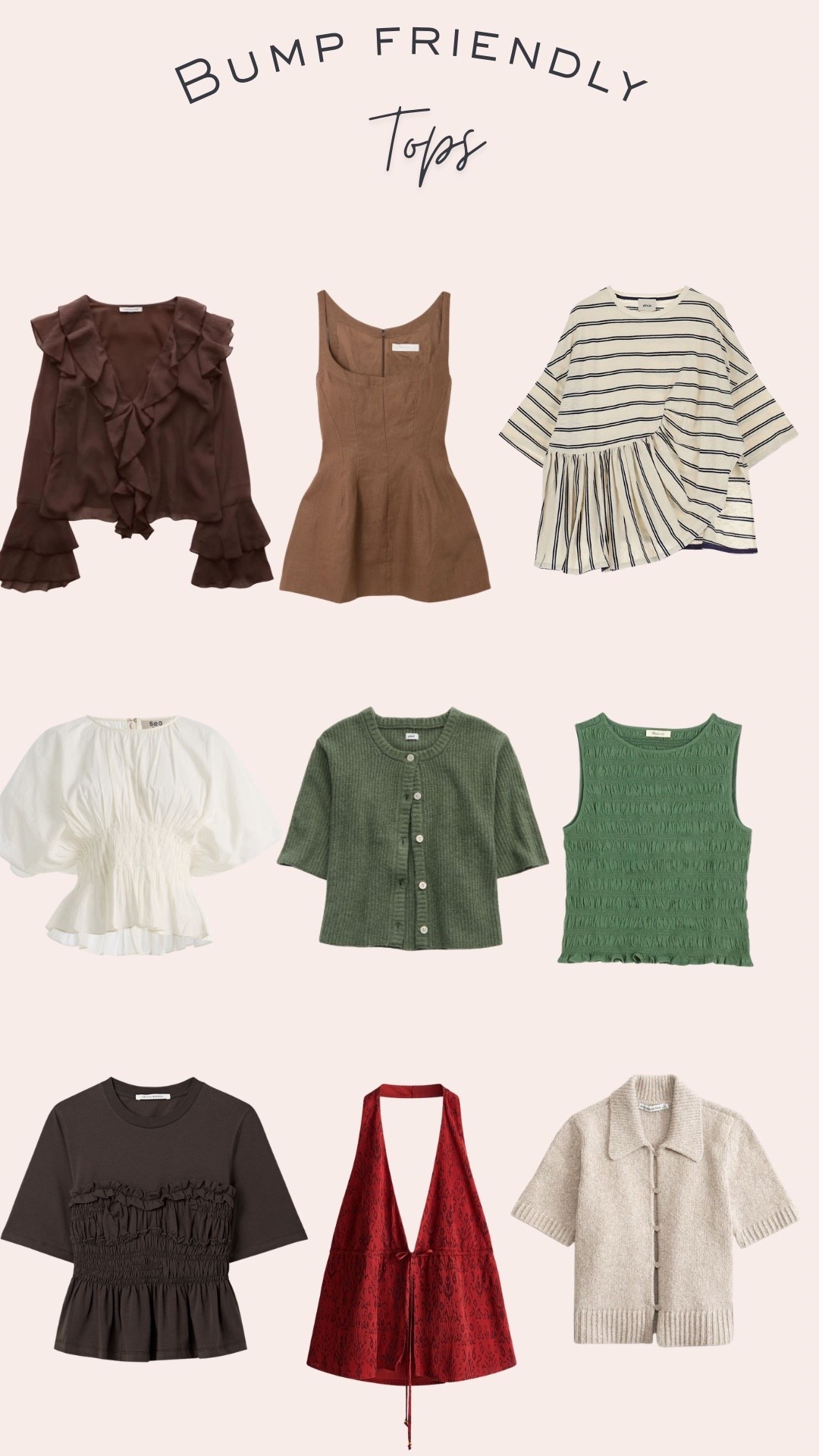 Bump friendly tops🩷🤰🏼

#LTKBaby #LTKBump #LTKSpringSale
