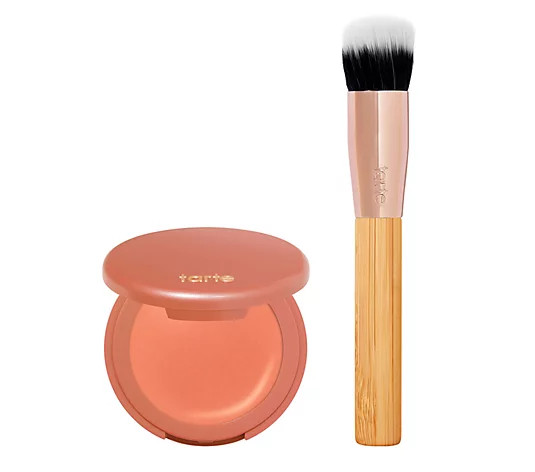 tarte Maracuja Juicy Cream Blush with Brush | QVC