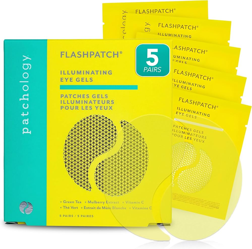 PATCHOLOGY Eye Mask, Brightening Under Eye Patches for Puffy Eyes and Dark Circles, Vitamin C Ser... | Amazon (US)