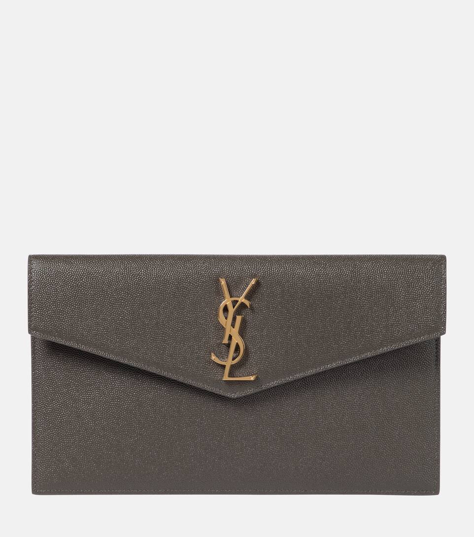 Uptown leather clutch | Mytheresa (US/CA)