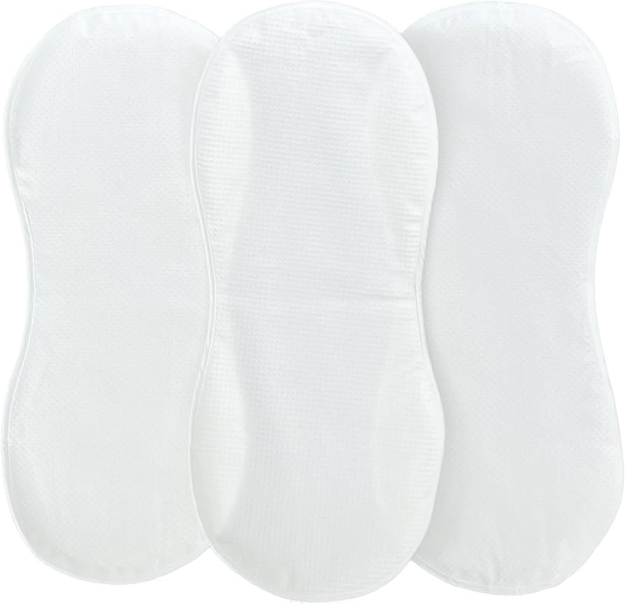 Changing Pad Liner, Fits in Peanut Shaped Changing Pads, Super Soft Peanut Changer Liners are War... | Amazon (US)