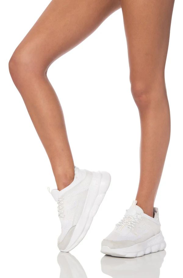 Chunky White Platform Sneakers | Hypeach Boutique