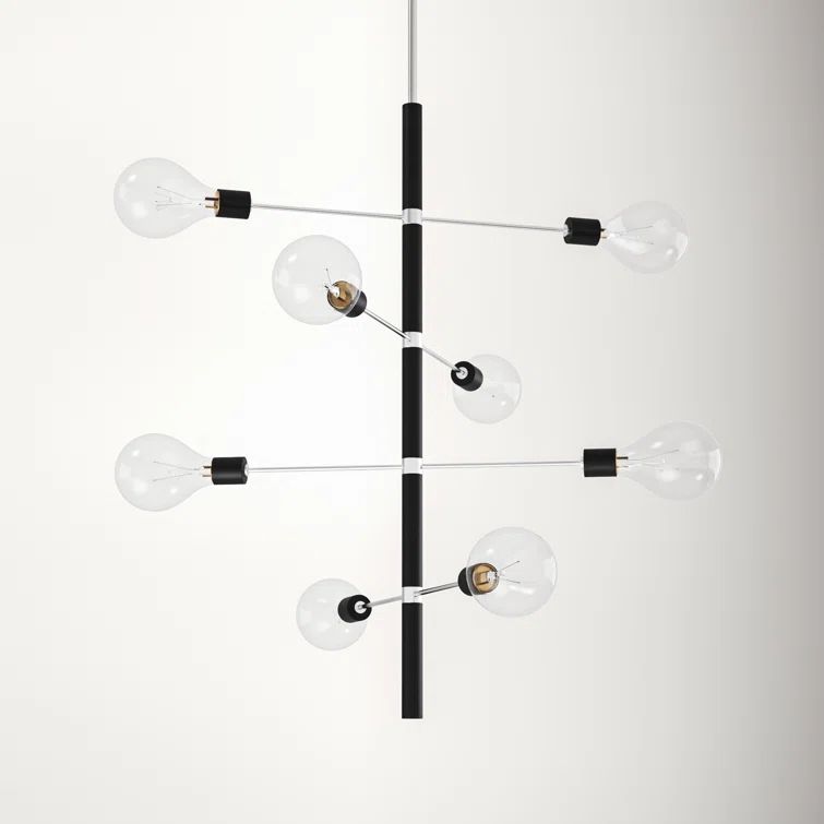 Christopher Dimmable Sputnik Modern Linear Chandelier | Wayfair North America